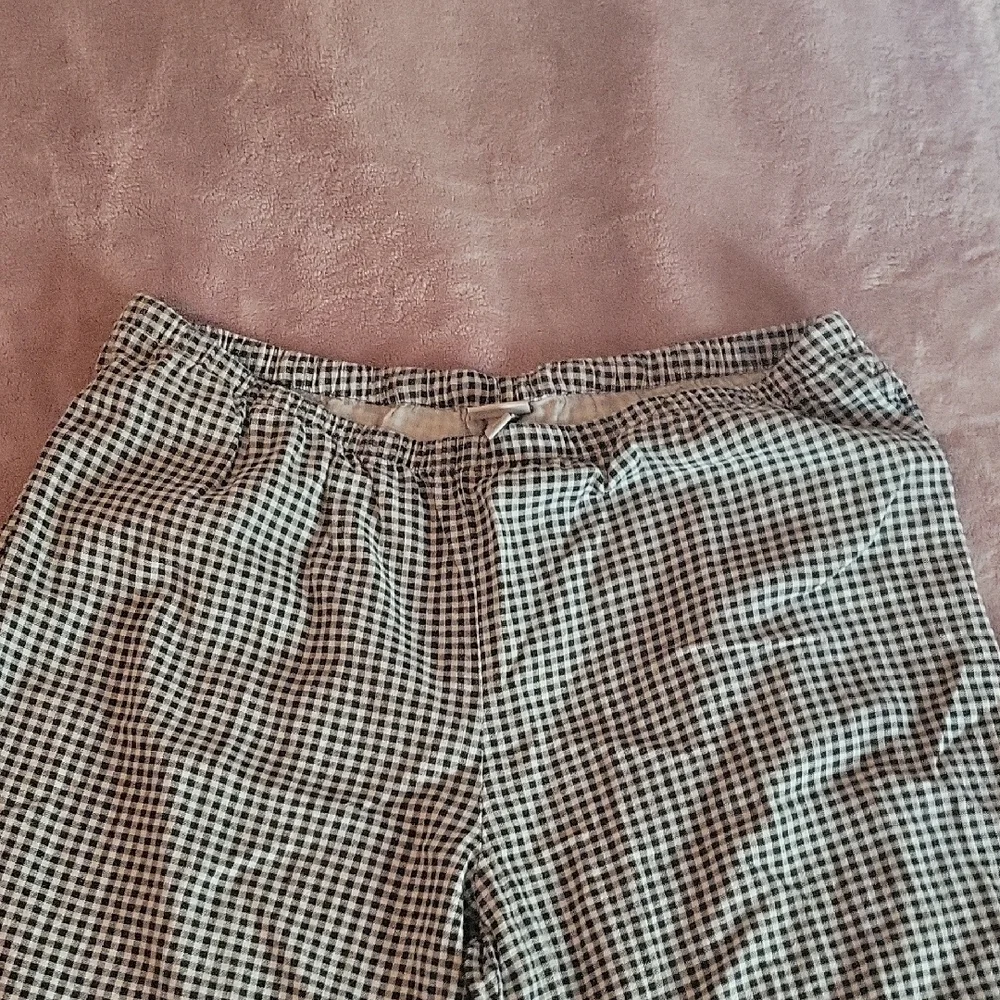 a new day Black and White Plaid Trousers - Picture 2 of 4